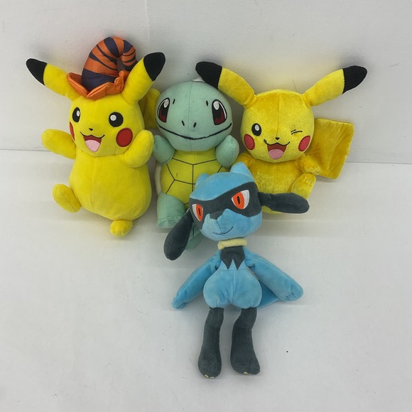 Pokemon | Toys | Lot Nintendo Pokemon Yellow Pikachu Green Squirtle ...